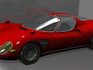alfa romeo 33 stradale scocca 118 stampabile Modello di stampa 3D