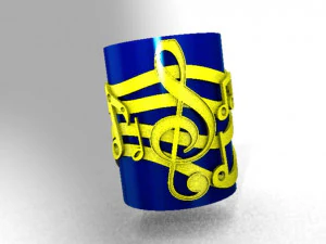 anello stampabile Modello di stampa 3D