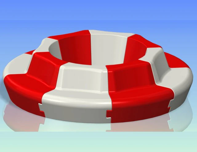 panca da giardino Modello 3D .c4d .max .obj .3ds .fbx .stl .blend