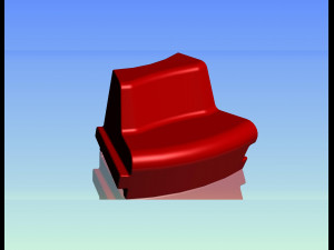 garden bench 3Dモデル