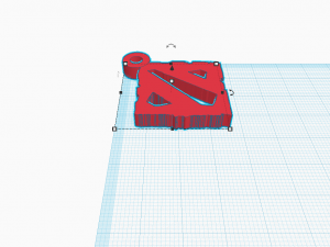dota2 keychain Modèle 3D