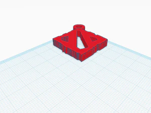 dota2 keychain 3D Model