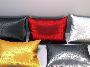 pillows puzzle Modelo 3D
