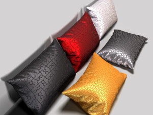 pillows puzzle Modelo 3D