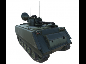 M163 VADS 3D-Modell