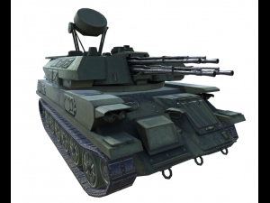 ZSU 23-4 Shilka 3D-Modell