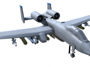 A-10 Thunderbolt II 3D Model