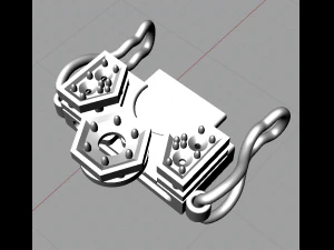 Hex bracelet 3D Print Model