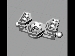 Hex bracelet 3D Print Model