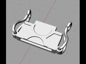 Hex bracelet 3D Print Model