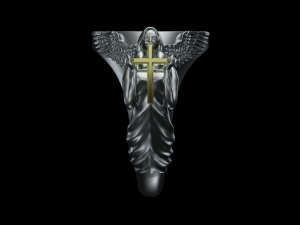 Angel ring 3D Print Model