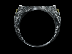 Angel ring 3D Print Model