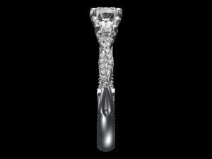 Engagement ring 3D Print Model