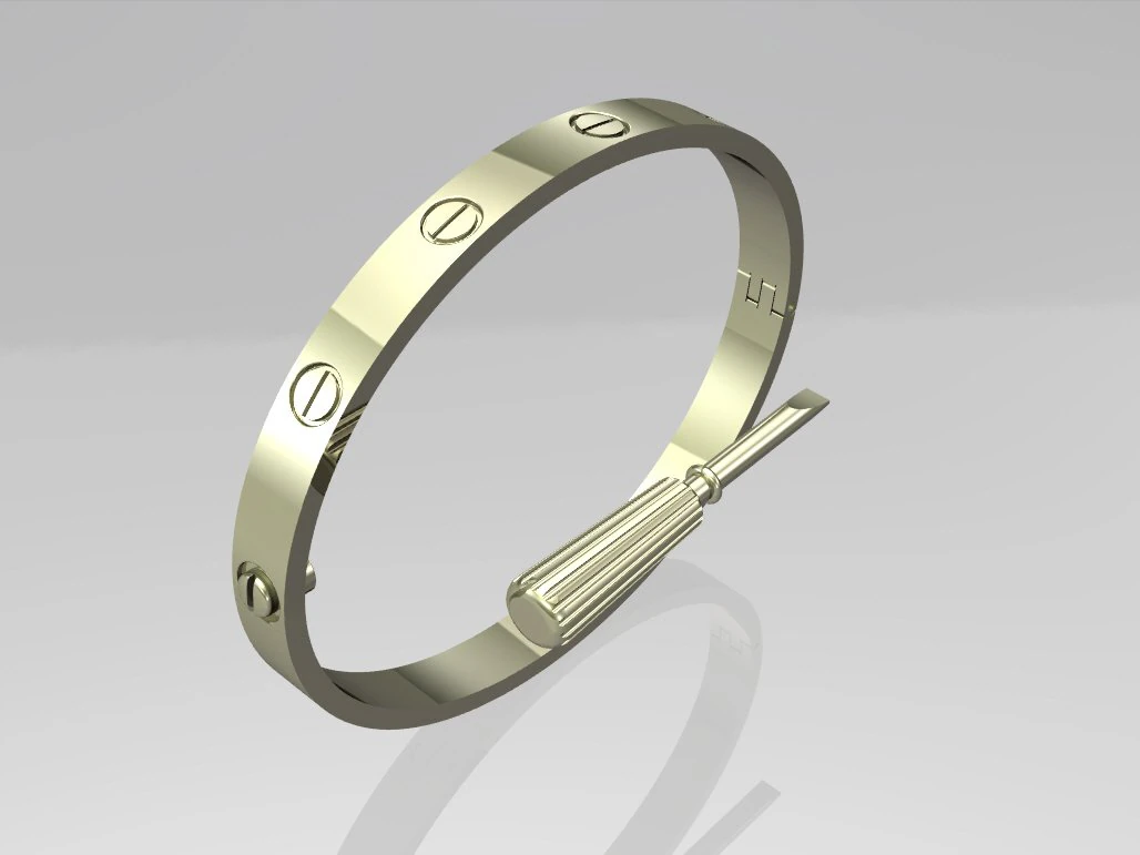 Bracelet 3D Print Model .c4d .max .obj .3ds .fbx .stl .blend 