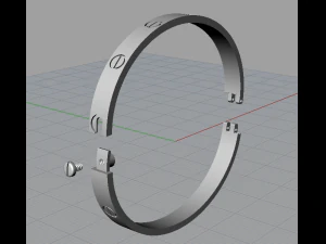 Bracelet 3D Print Model