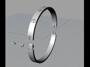 Bracelet 3D Print Model