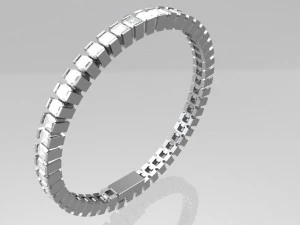 Gelang tenis Model Cetak 3D