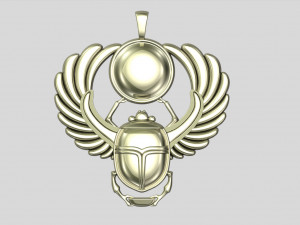 Scarab pendant 3D-printmodel