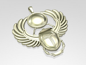 Scarab pendant 3D Принт Модель