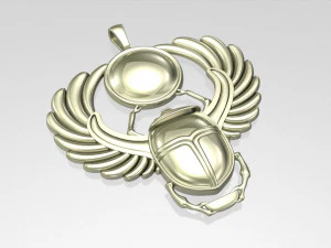 Scarab pendant 3D Print Model