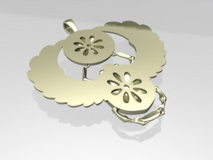 Scarab pendant 3D Принт Модель