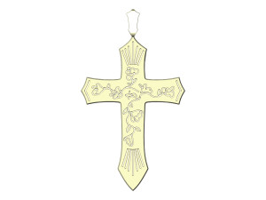 Cross pendant 3D Print Model