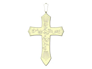 Cross pendant 3D Print Model