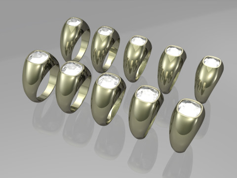 Mens ring 3D Принт Модель