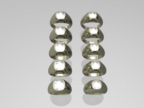 Mens ring 3D Принт Модель