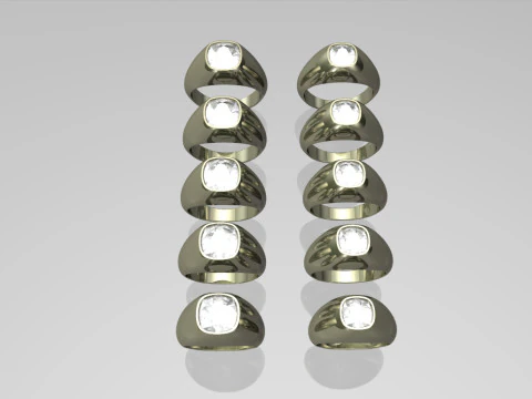 Mens ring 3D Print Model