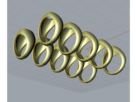 Mens ring 3D Print Model
