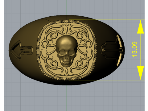 Masonic ring Modèles 3D en vedette
