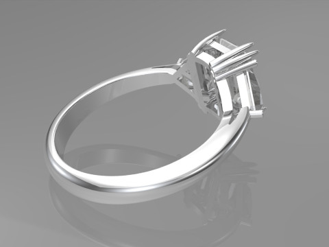 Engagement ring Modèles 3D en vedette