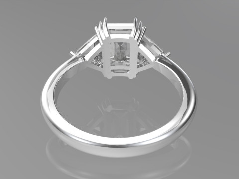 Engagement ring Modèles 3D en vedette