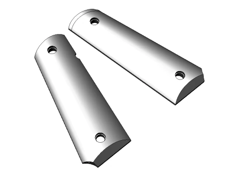 1911 Grips 3D Print Model