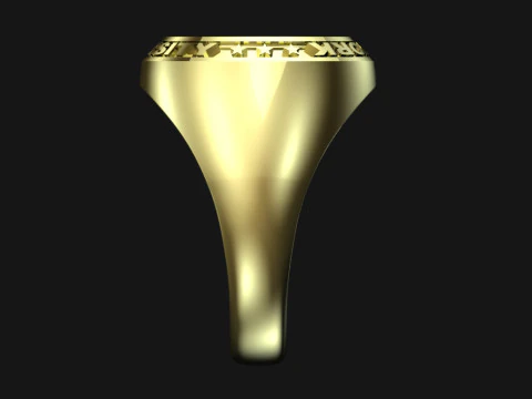 New york university ring 3D Print Model