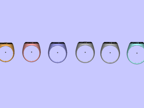 New York university ring 3D 打印模型