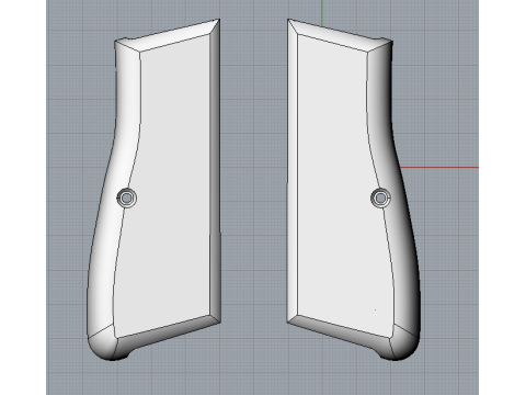 Walther PP grips Modelo de impresión 3D