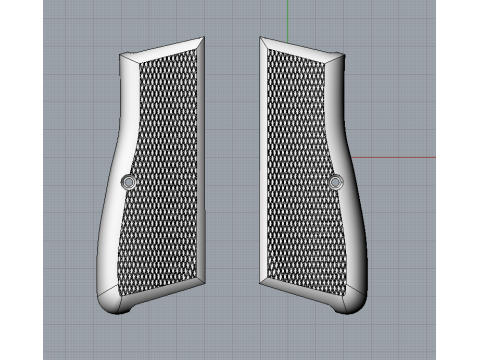 Walther PP grips Modelo de impresión 3D