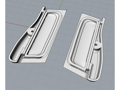 Walther PP grips Modelo de impresión 3D