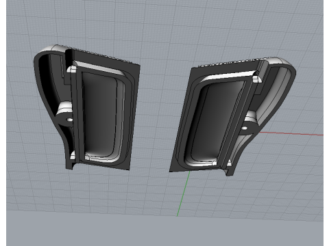 Walther PP grips Modelo de impresión 3D