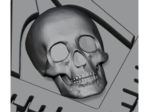 Masonic ring 3D Print Model