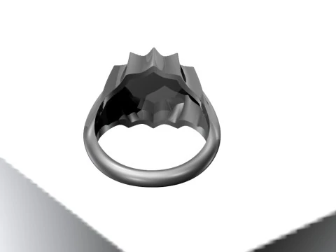 Masonic ring 3D Print Model