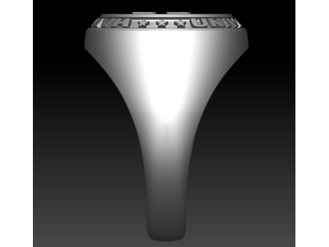 Harvard university ring 3D प्रिंट मॉडल
