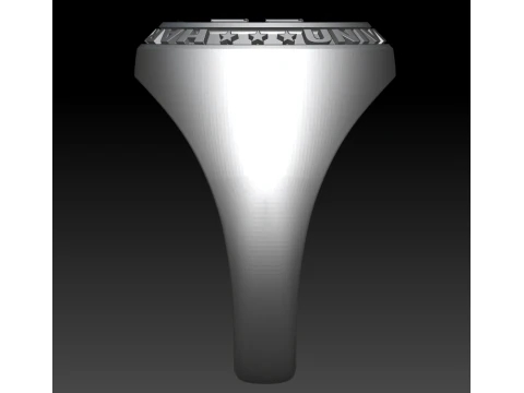 Harvard university ring 3D Print Model