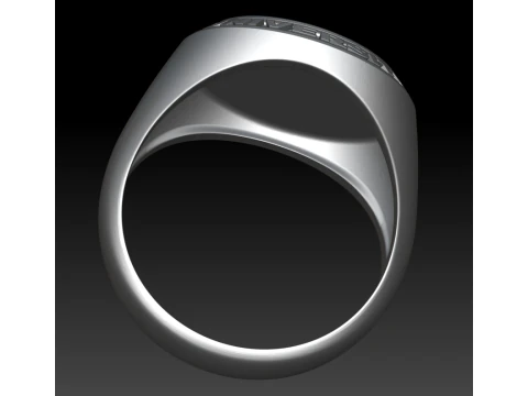 Harvard university ring 3D Print Model