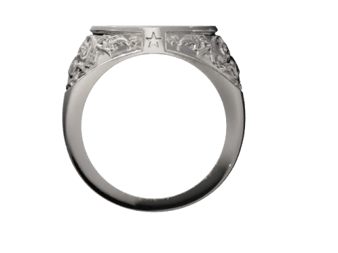 Free masons ring 3D Baskı Modeli