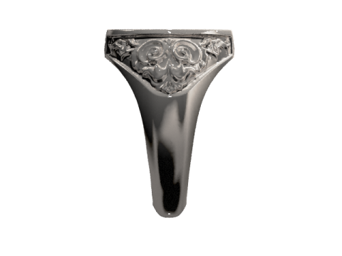 Free masons ring 3D Baskı Modeli