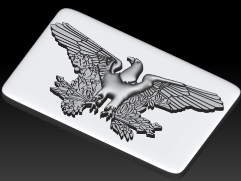 Eagle 3D 打印模型