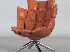 leather armchair 3D 模型